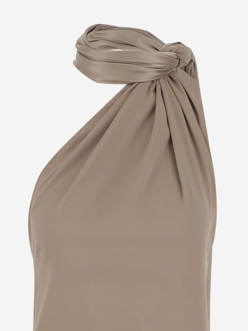 Stephan Janson Baba Long Dress In Silk