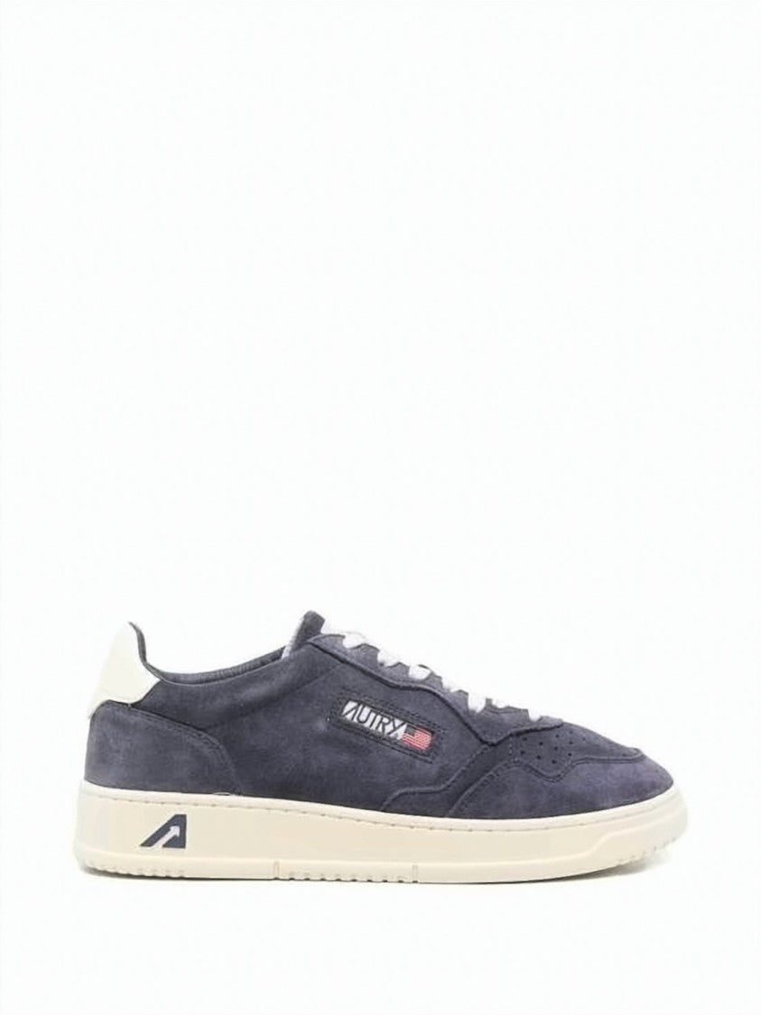 Autry Suede Upper Low-Top Sneakers
