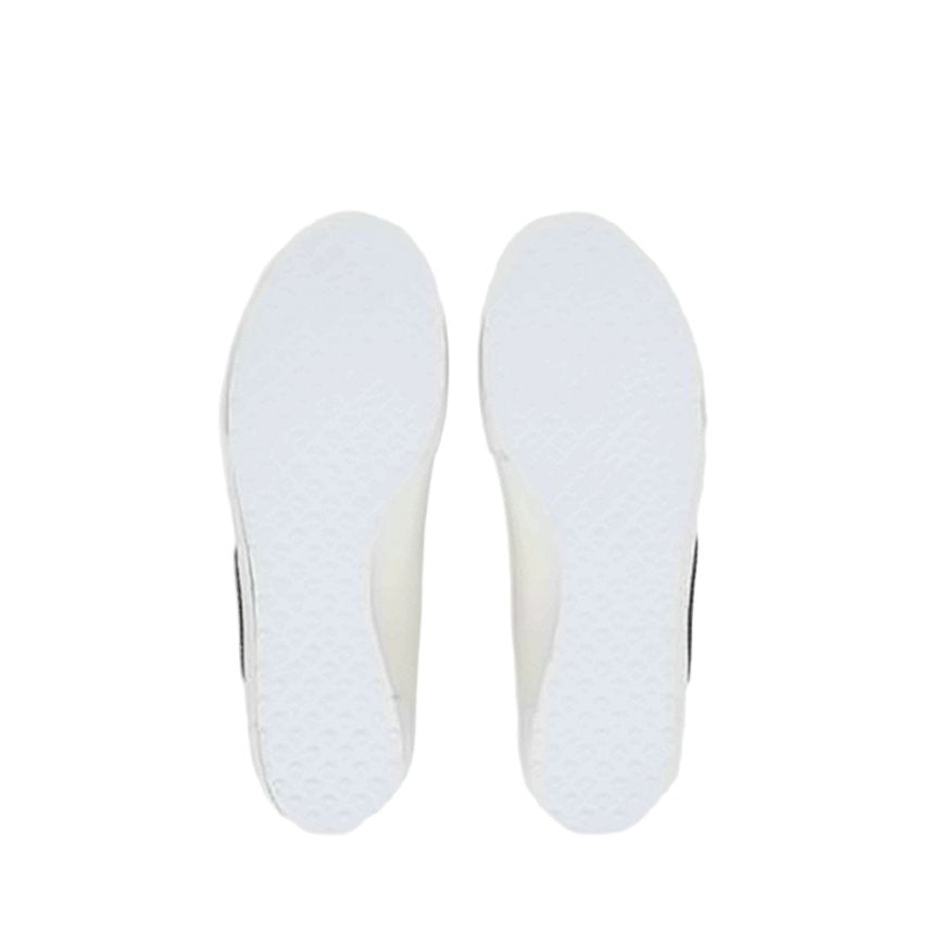 Marine Serre Smooth Leather Sneakers With Crescent Accent