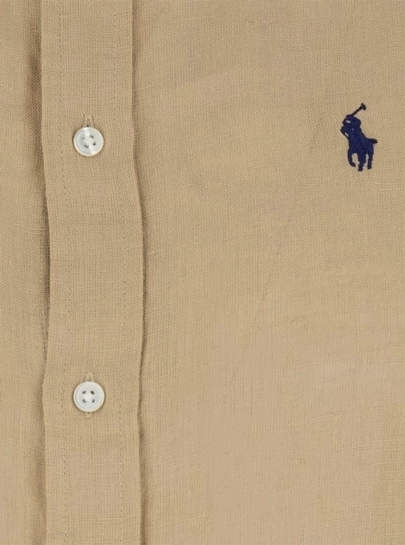 Polo Ralph Lauren Classic Linen Button-Up Shirt