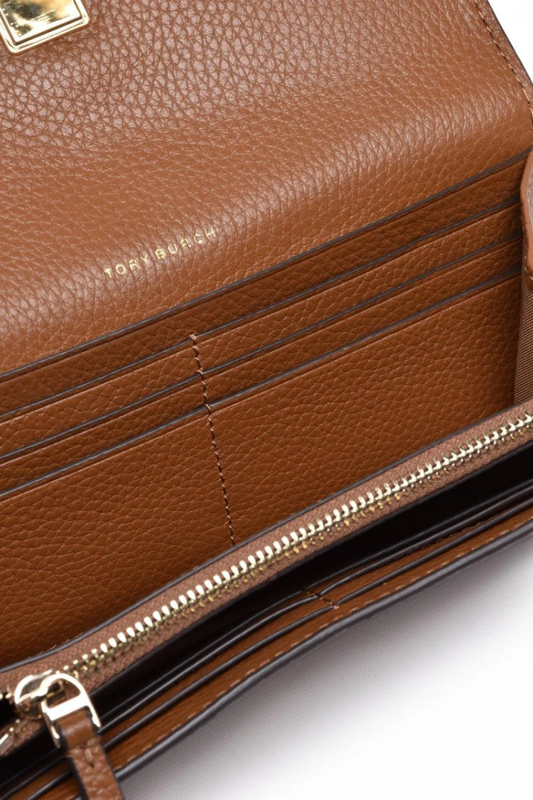 Tory Burch Textured Calfskin Leather Wallet