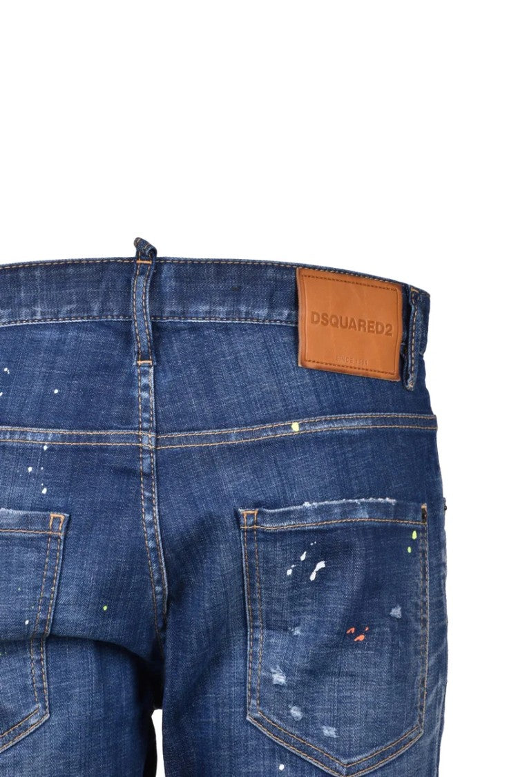 Dsquared2 Slim-Fit Distressed Denim Jeans