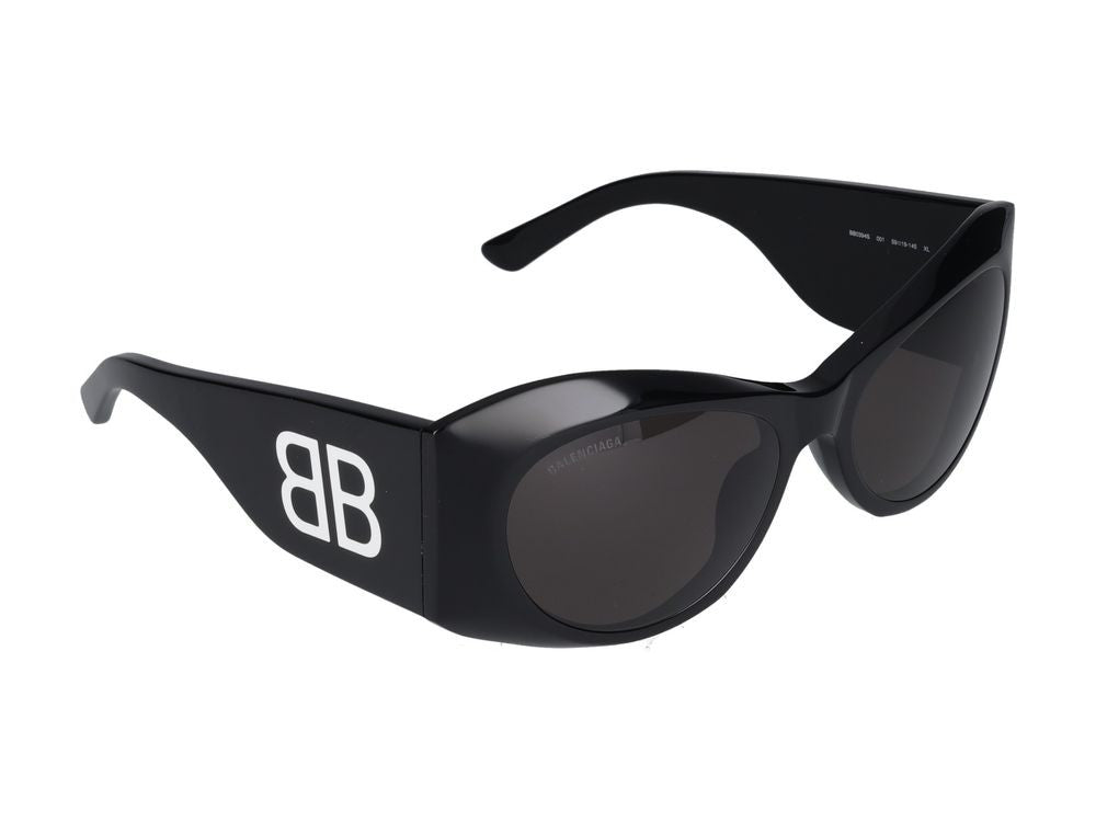 Balenciaga Sunglasses Bb0394s 001 Black Black Grey 59/19/145