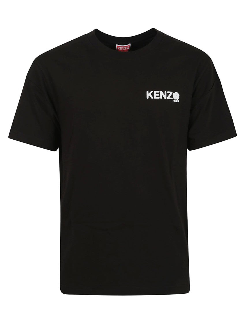 Kenzo Lightweight Jersey T-Shirt With Unique Shoulder Inserts