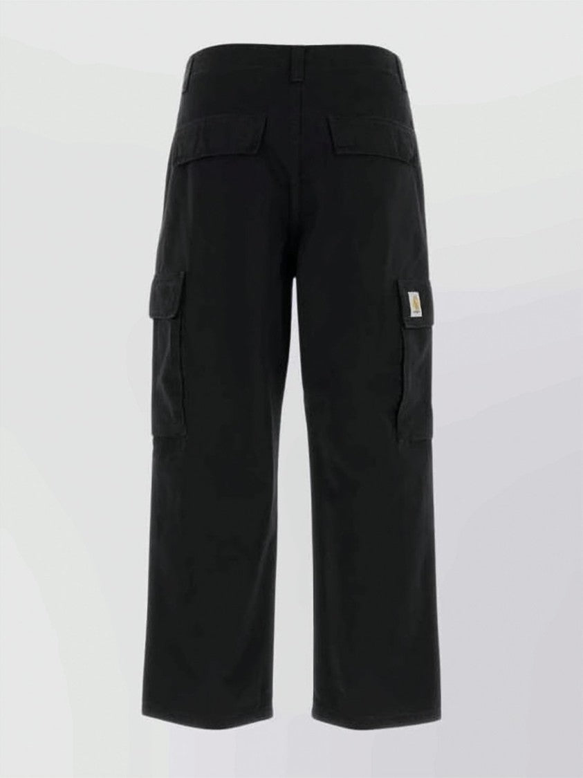 Carhartt Wip Straight-Leg Cotton Pants With Cargo Pockets