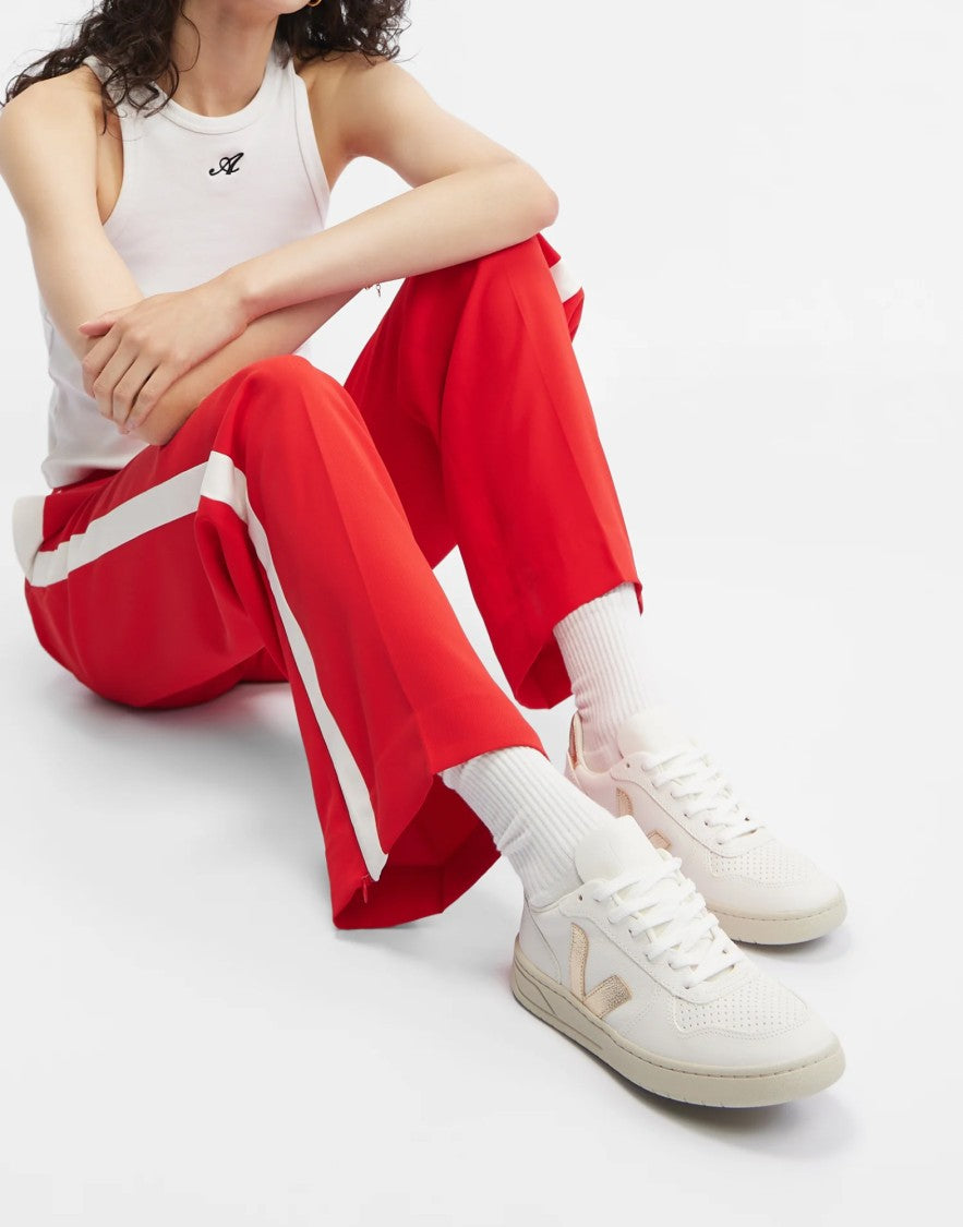 Veja V-10 Chromefree Leather Sneakers