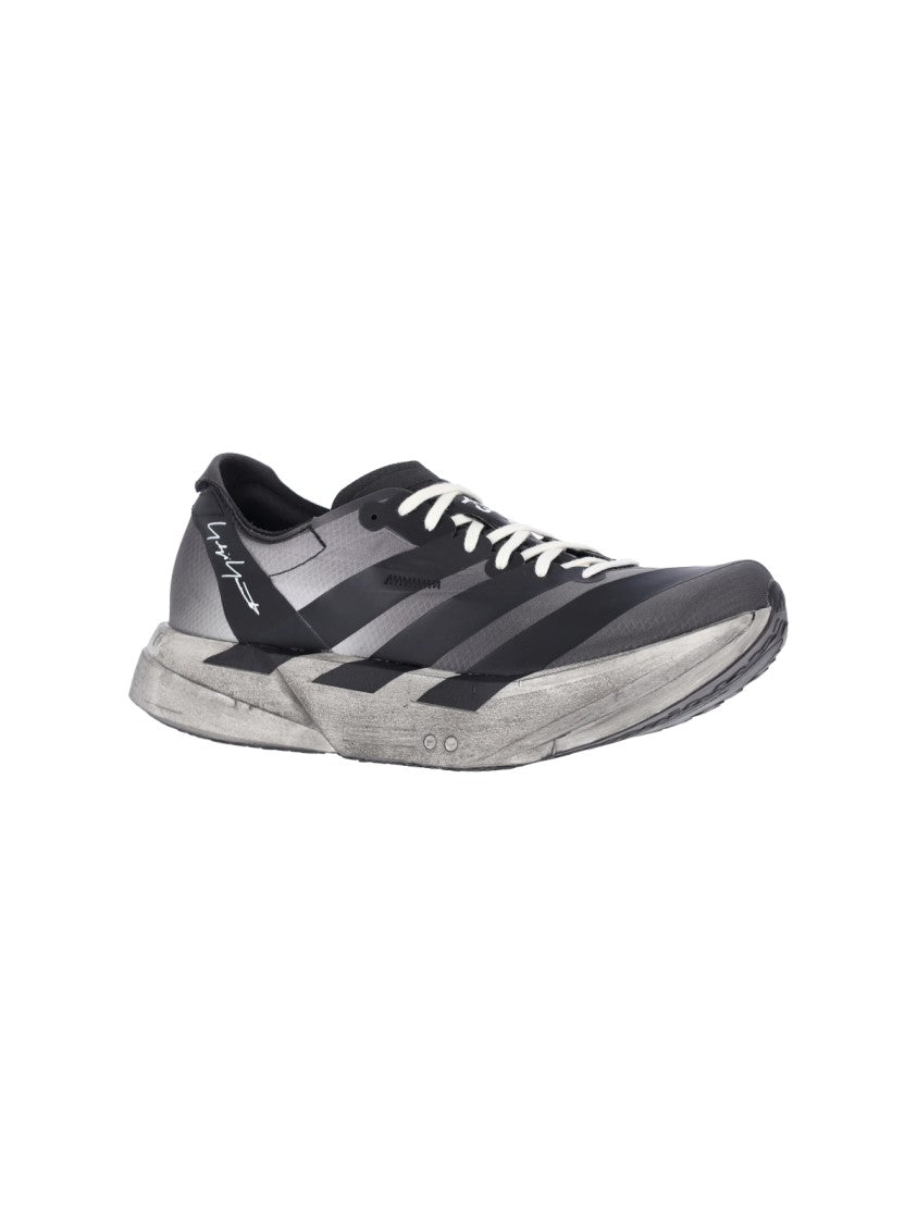 Y-3 Black Adios Pro 4 Technical Fabric Sneakers