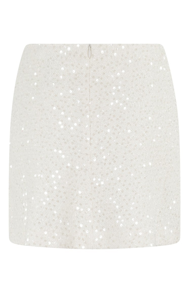 Iro Bouclè Skirt With All-Over Sequins