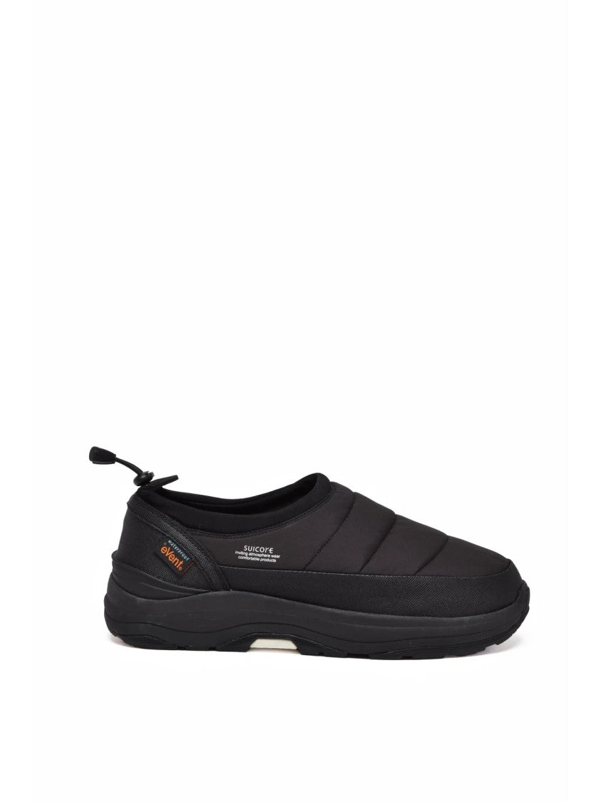 Suicoke Black Pepper Evab Slip-On Rubber Sneakers