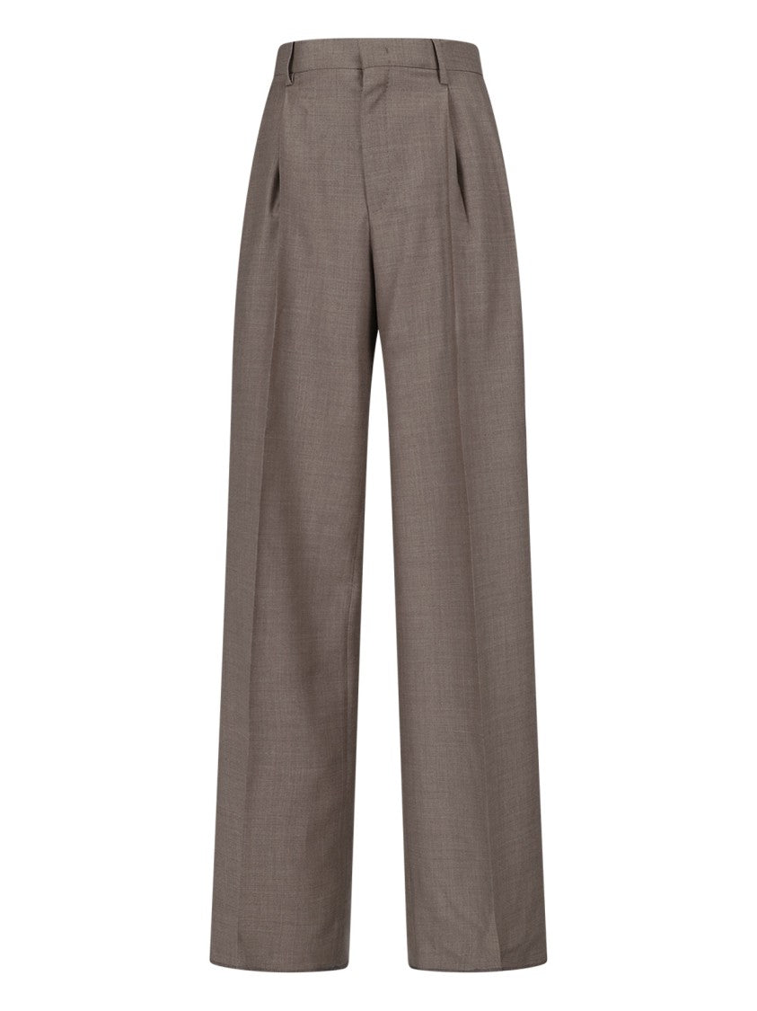 Tagliatore Double-Breasted Virgin Wool Suit With Peaked Lapels