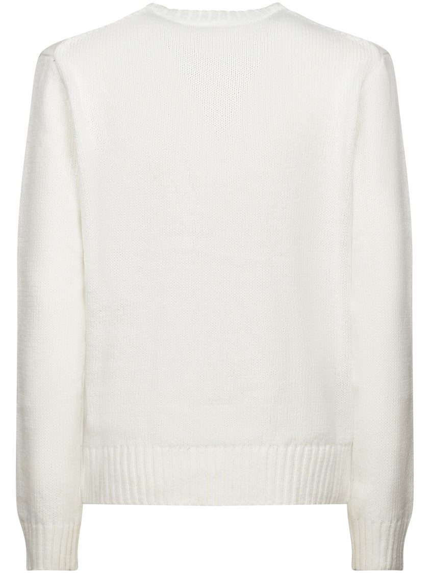 Polo Ralph Lauren Bear Knit Long-Sleeve Pullover Sweater