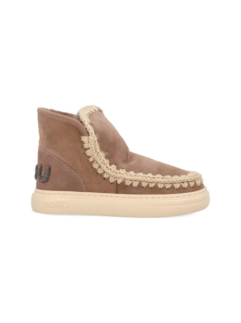 Mou Eskimo Bold Sneaker With Crochet Details