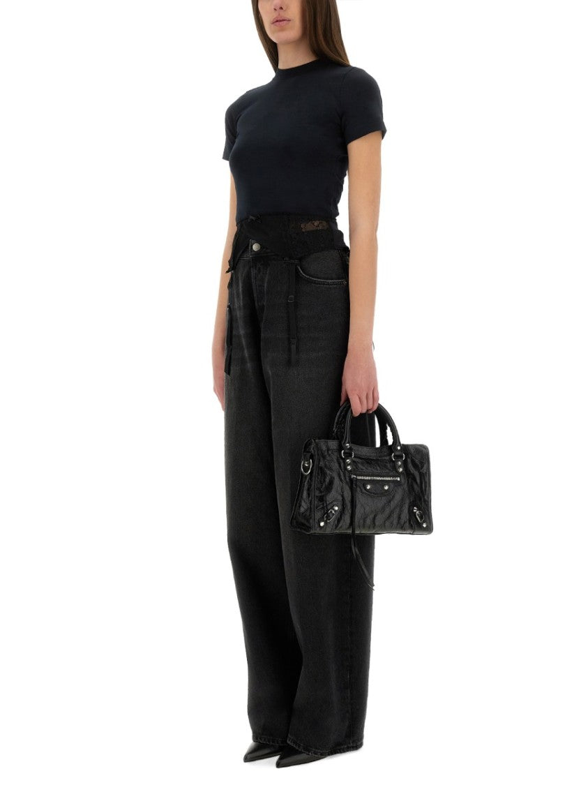 Balenciaga Form-Fitting T-Shirt Lingerie Crafted From Premium Cotton Blend