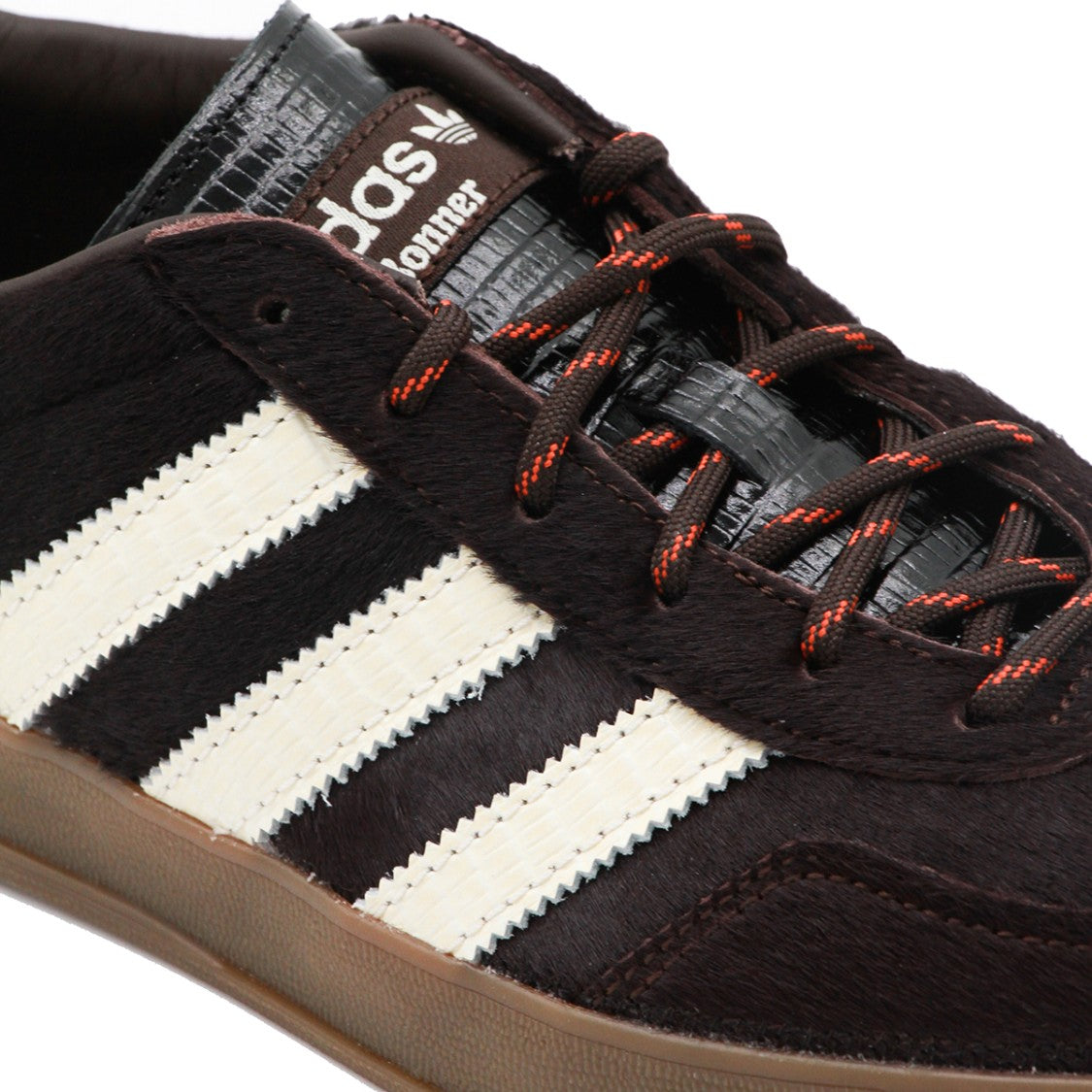 Adidas By Wales Bonner Brown Pony Hair Gazelle Sneakers