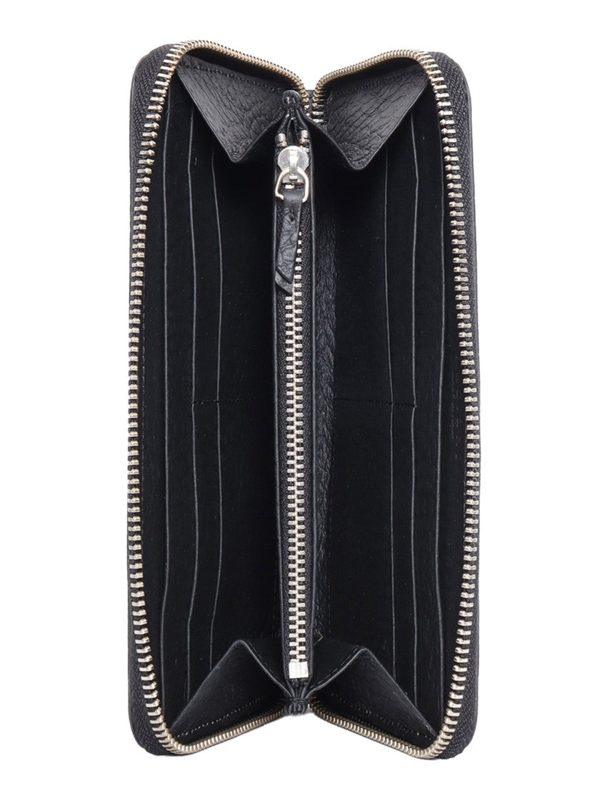 Claudio Orciani Hammered Leather Wallet