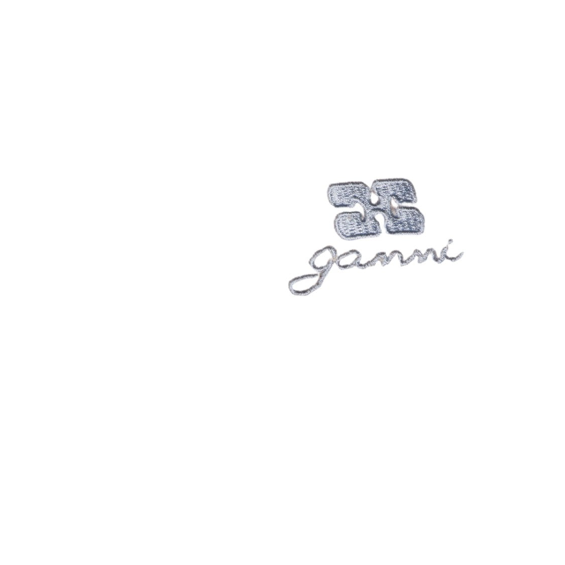 Ganni Knitted Sweater With Button-Down Front