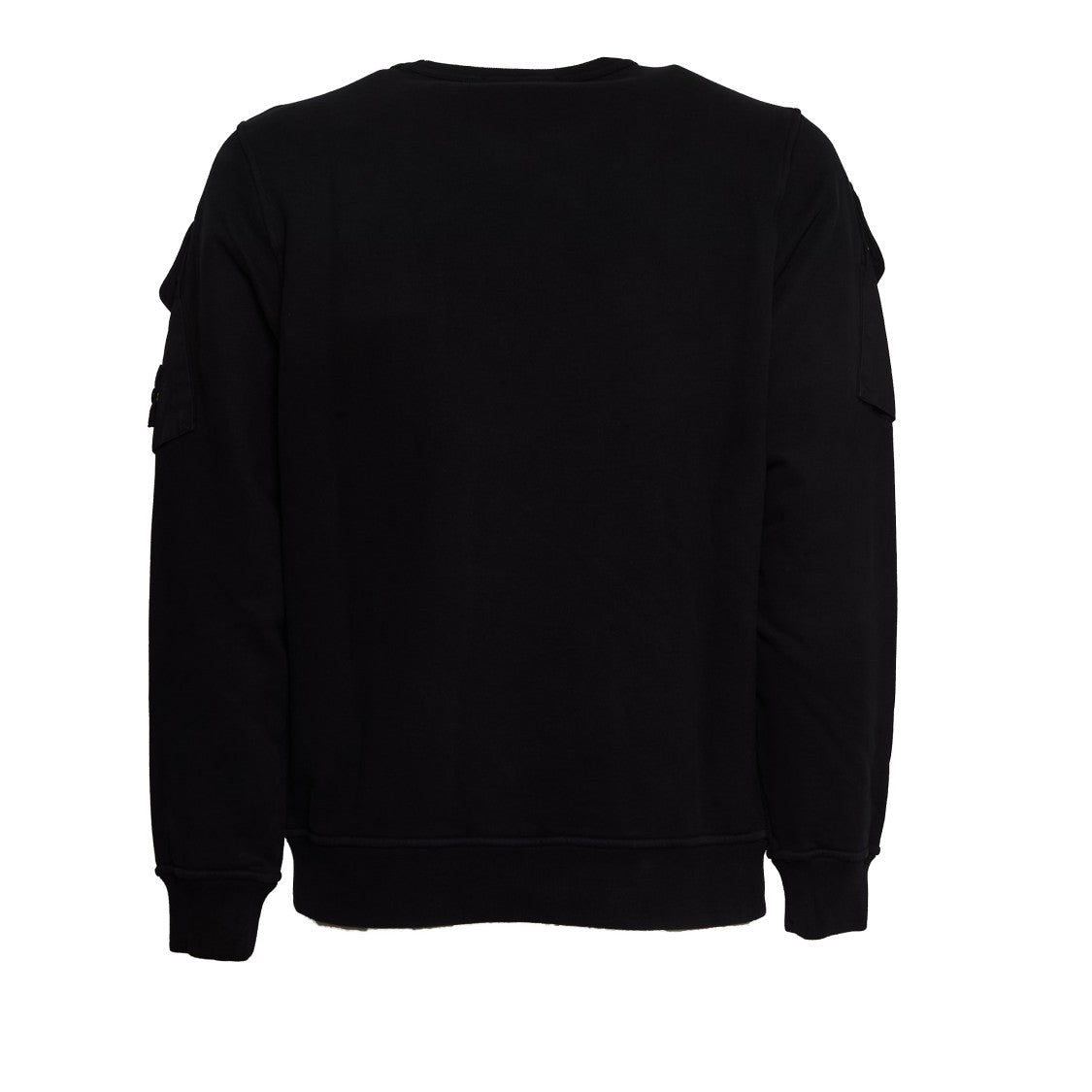 Stone Island Brushed Organic Cotton Fleece Crew Neck Sweatshirt