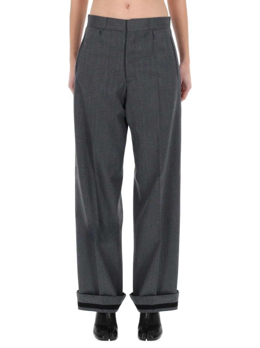 Maison Margiela Maison Margiela Pleated Tailored Pants