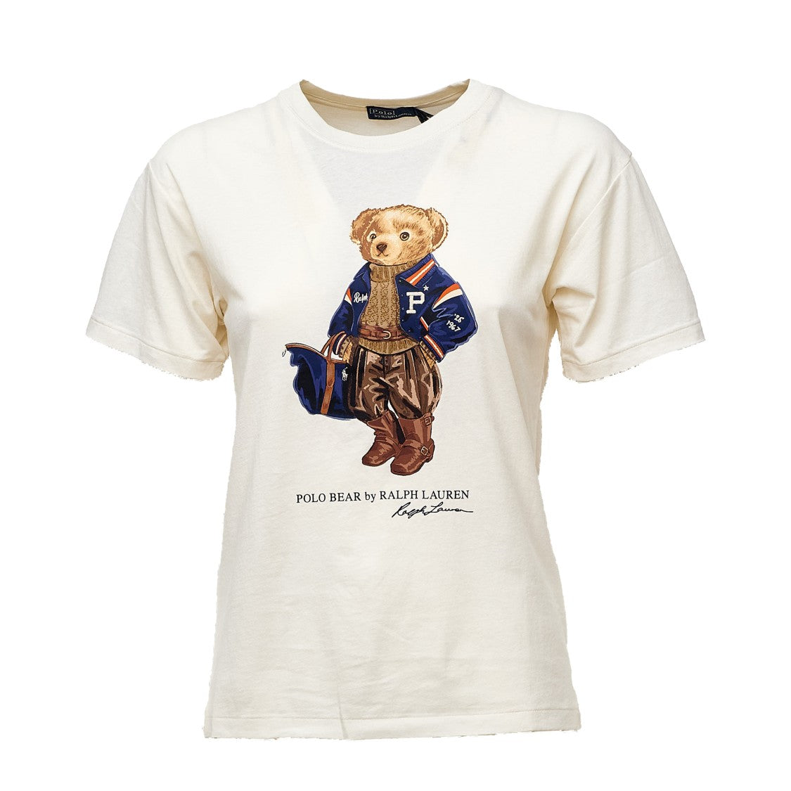 Polo Ralph Lauren Cotton Polo Bear Printed T-Shirt