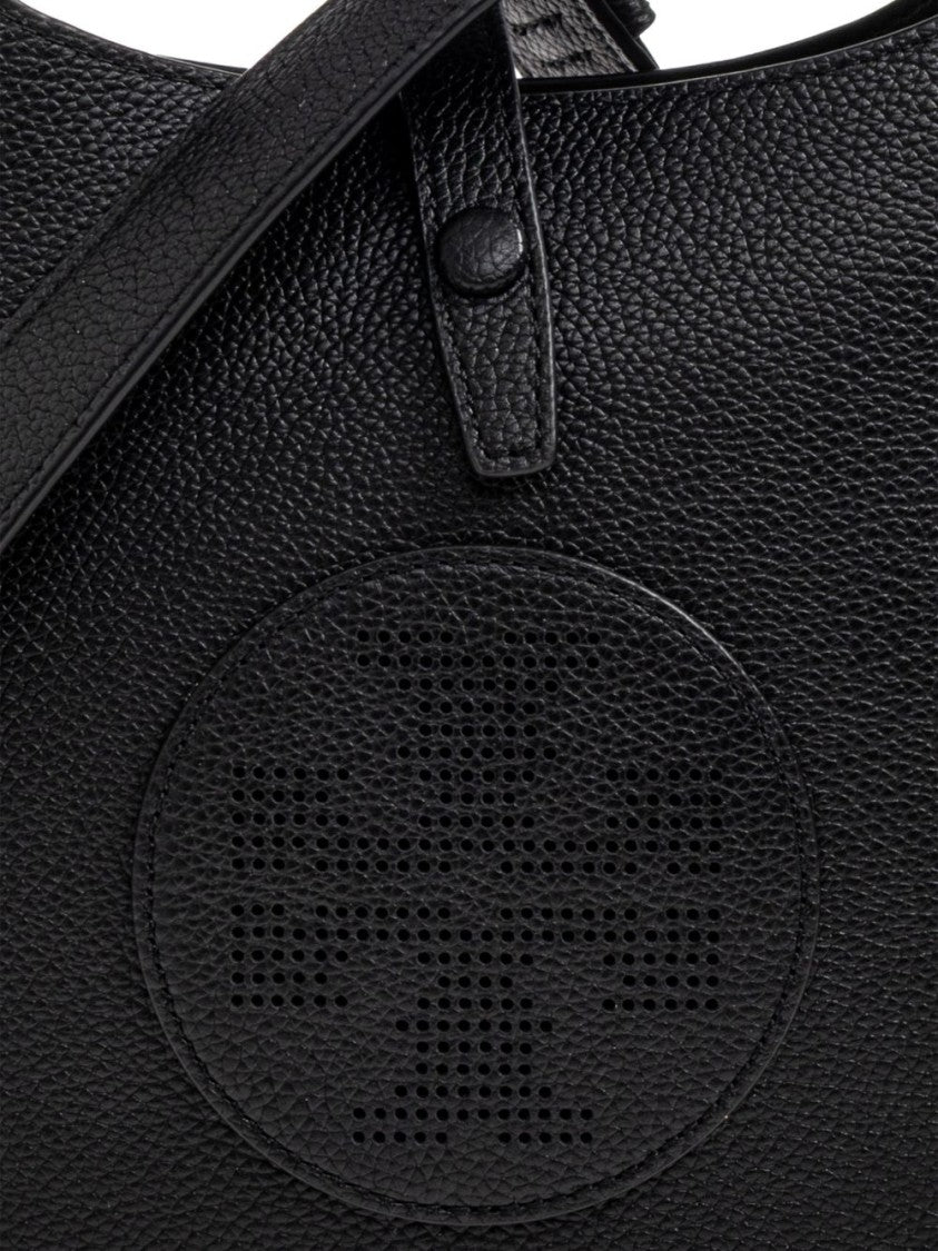 Tory Burch Black Miller Swing Grained Leather Shoulder Bag