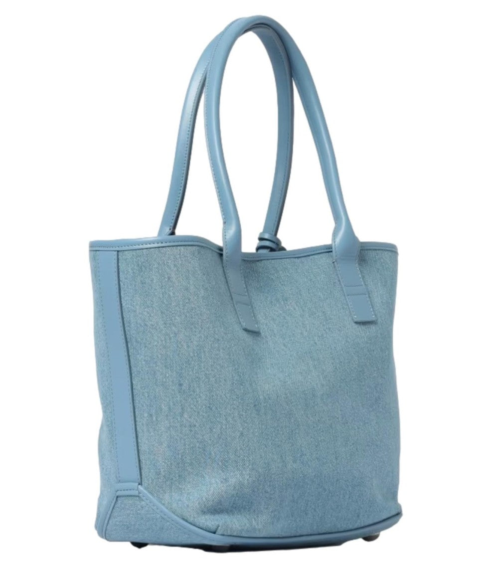 Hogan Address Small Fabric Shopping Bag