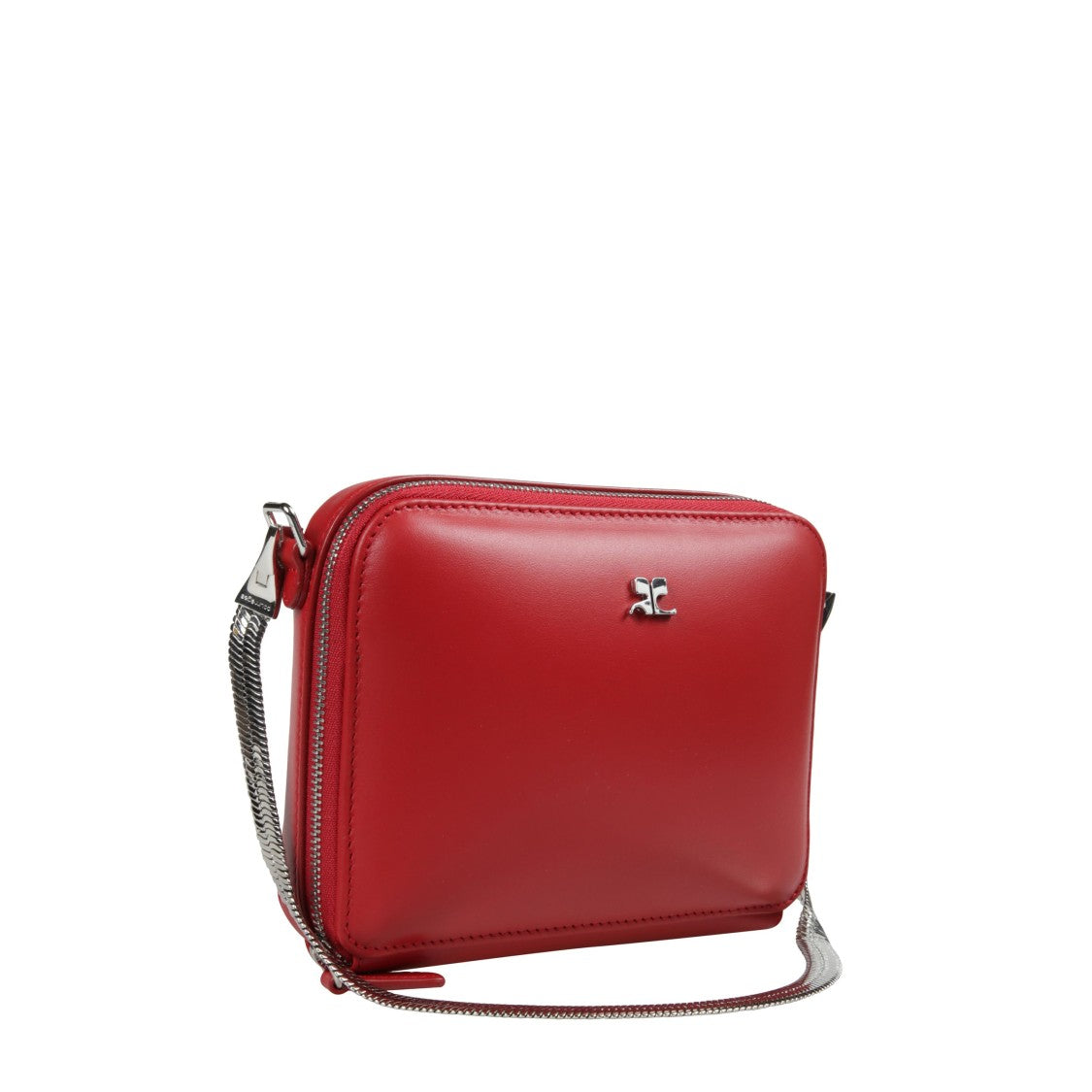 Courrèges Cloud Chained Leather Bag