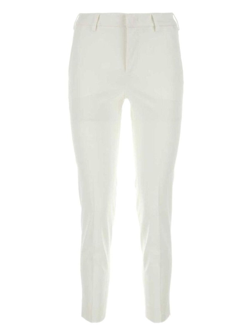 Pt Torino Ankle-Length Tailored Pants With Concealed Fly And Minimalist Design