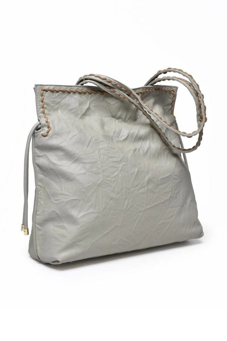Ermanno Firenze Large Tote Tanisha Bag - Aqua Green