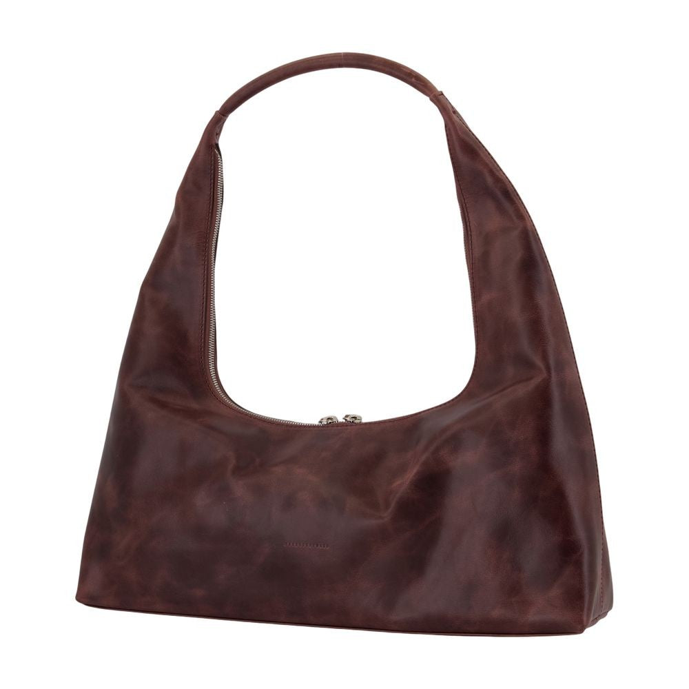 Margesherwood Hobo Large Shoulder Bag - Leather - Brown