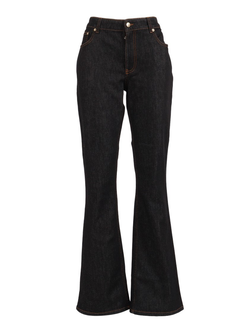 Fabiana Filippi Anthracite Bootcut Slim Fit Jeans