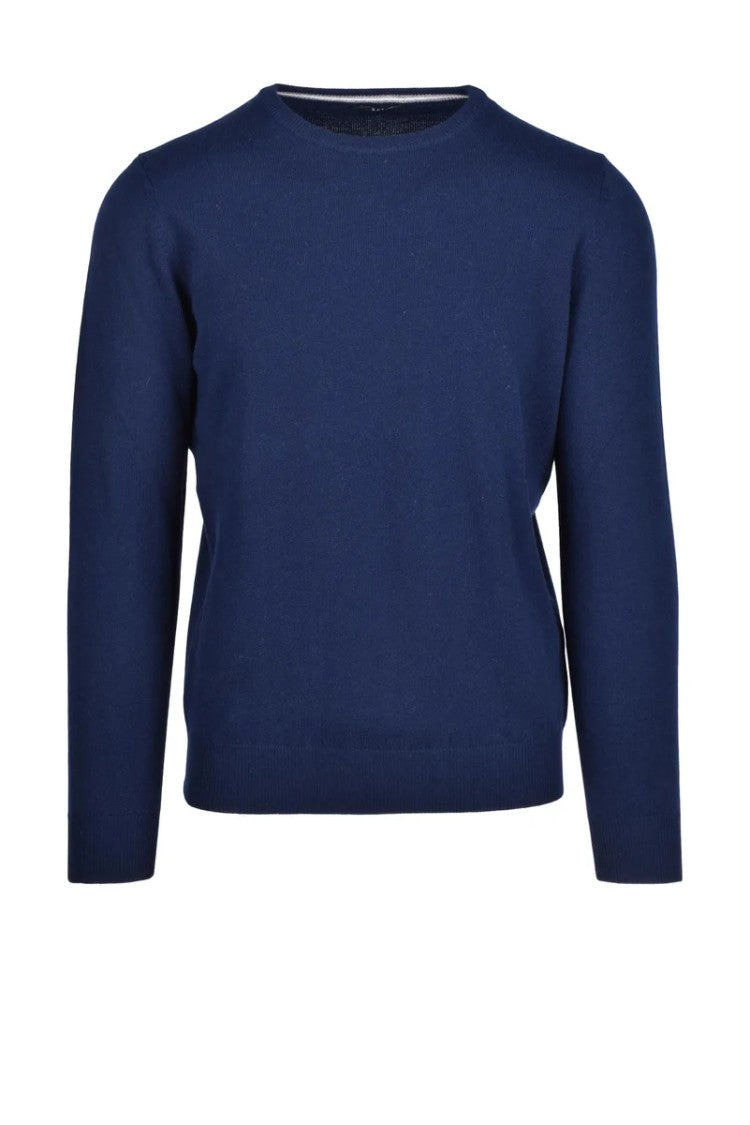 Baturo Crew Neck Sweater - Blue