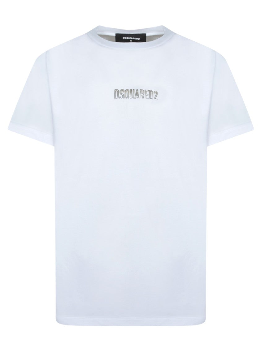 Dsquared2 Short Sleeve T-Shirt With Embossed Logo Detail