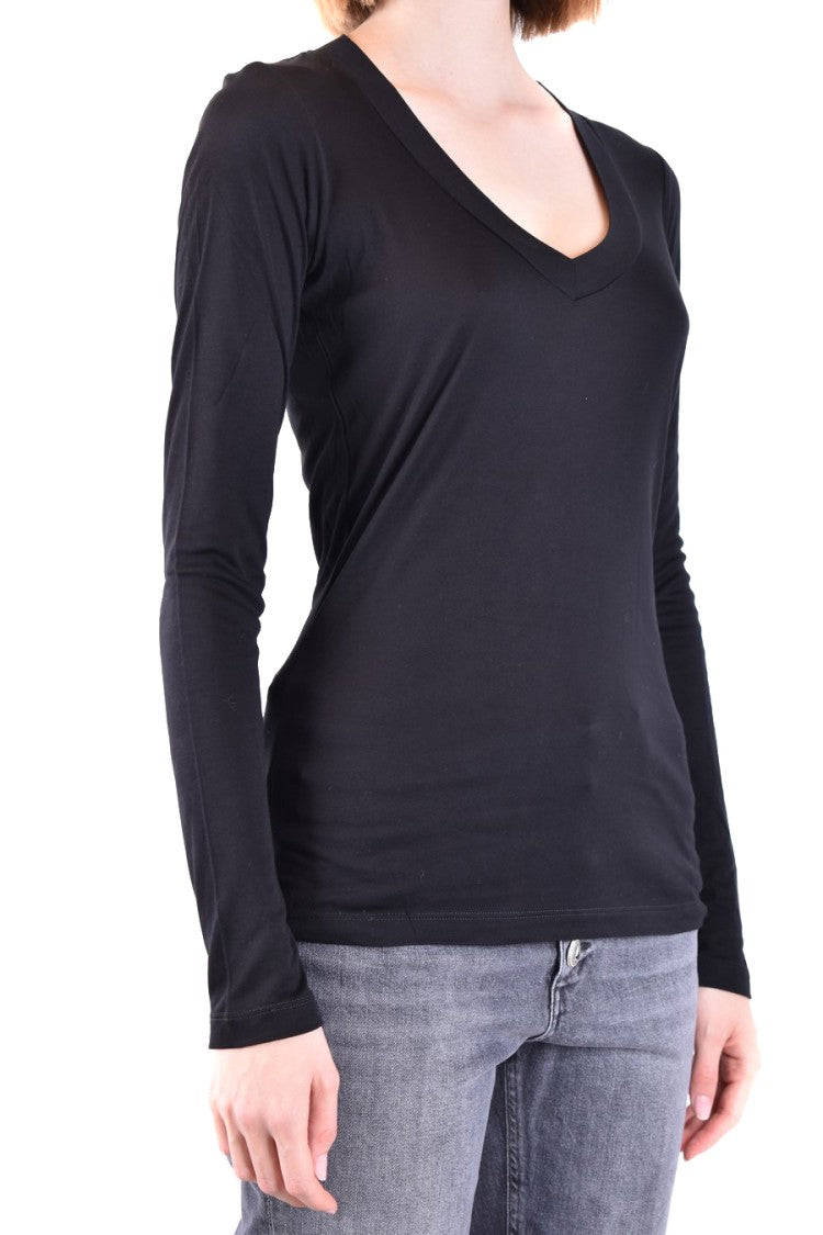 Dondup Black Long Sleeve T-Shirt