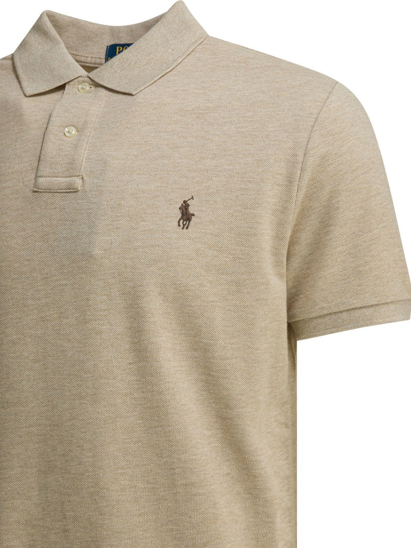 Polo Ralph Lauren Classic Polo Shirt With Textured Fabric And Timeless Design