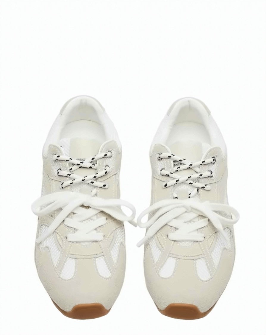 Steve Madden Asiel Double Lacing Rubber Sole Sneakers