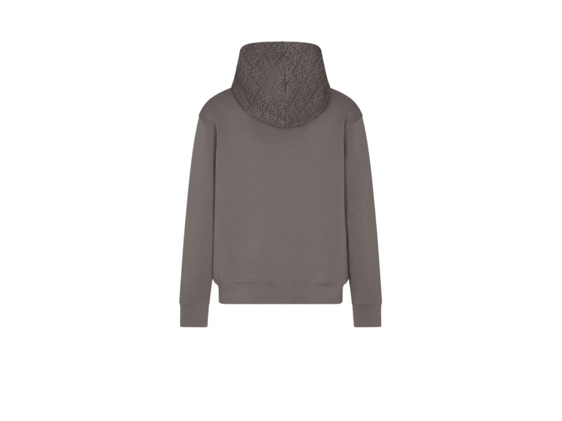 Armani Exchange Hooded Sweatshirt With Quilted Technical Fabric Insert