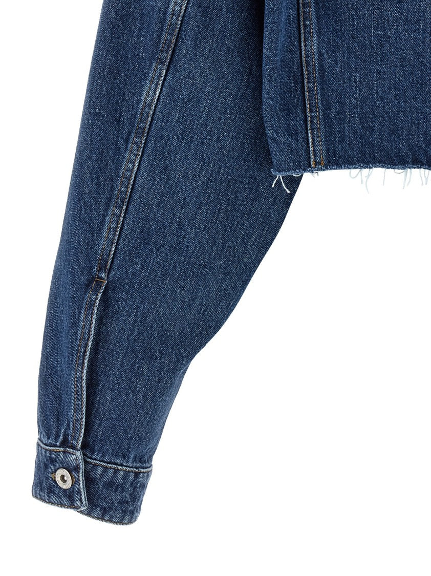 Miu Miu Cropped Denim Jacket