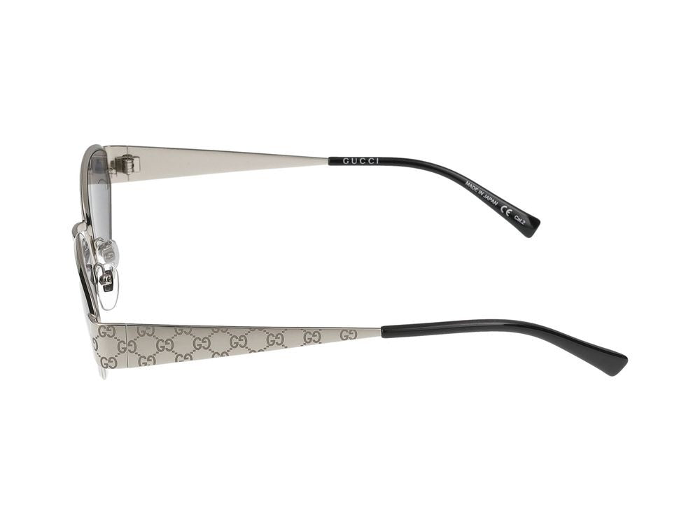 Gucci Sunglasses Gg1853s 002 Silver Silver Smoke 55/19/145