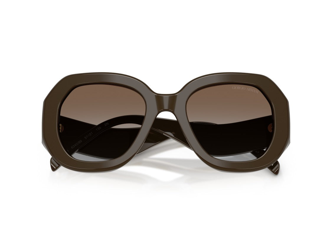 Giorgio Armani 0Ar8248 Gradient Geometric Oversized Sunglasses