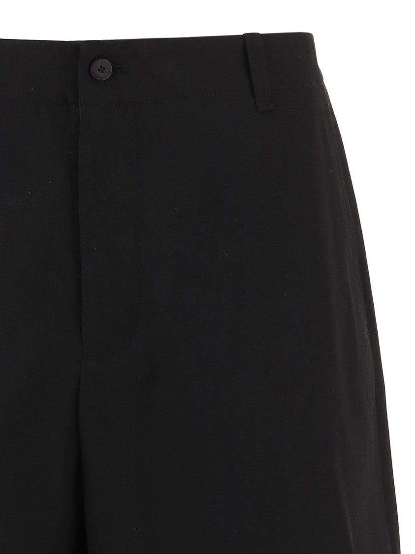 Jacquemus Knee-Length Tailored Shorts With Button And Zipper Closure
