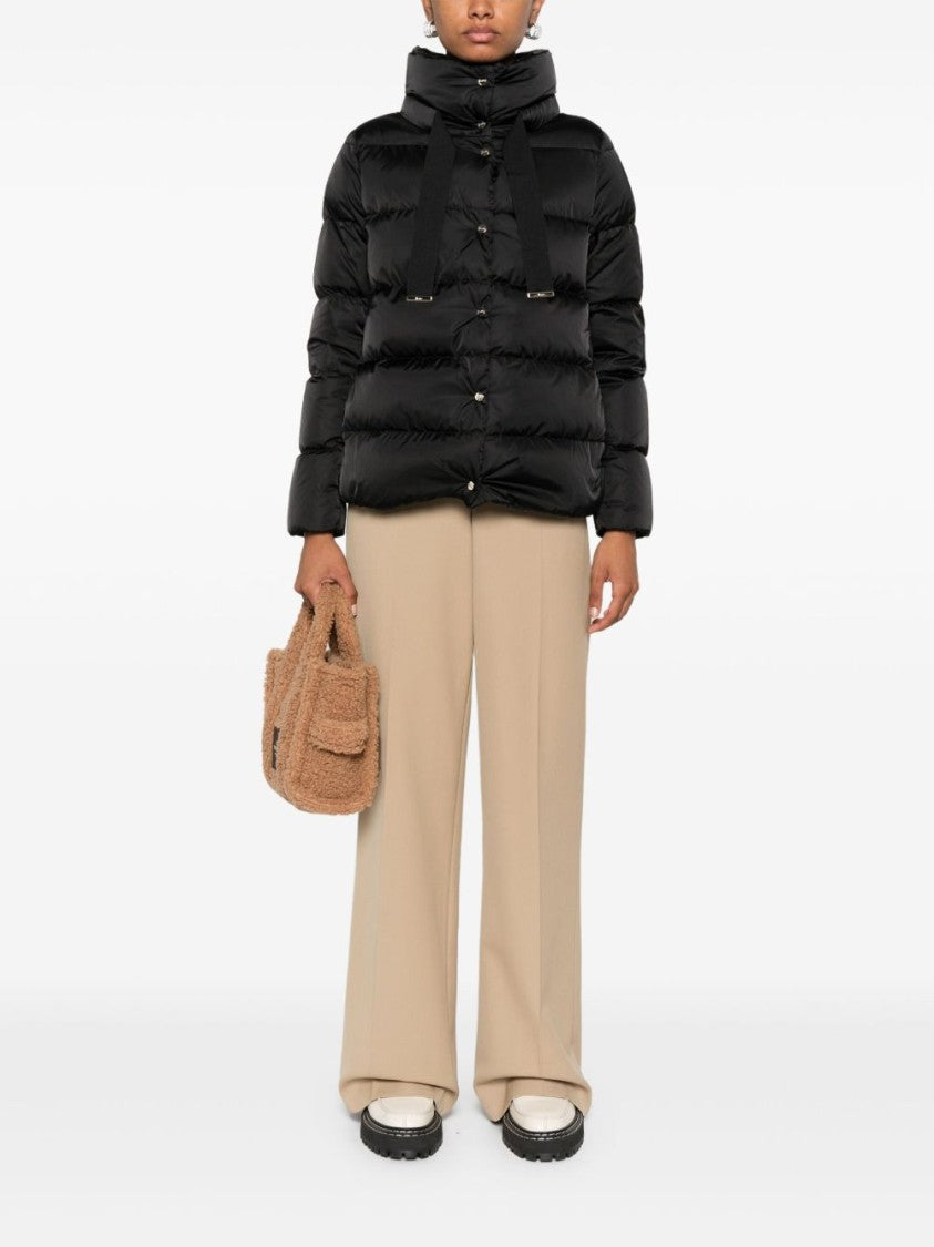 Herno Lightweight Puffer Jacket With High Collar