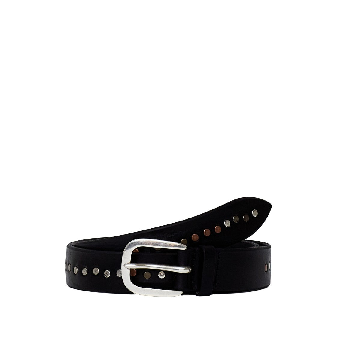 Orciani Bull Soft Studded Leather Belt