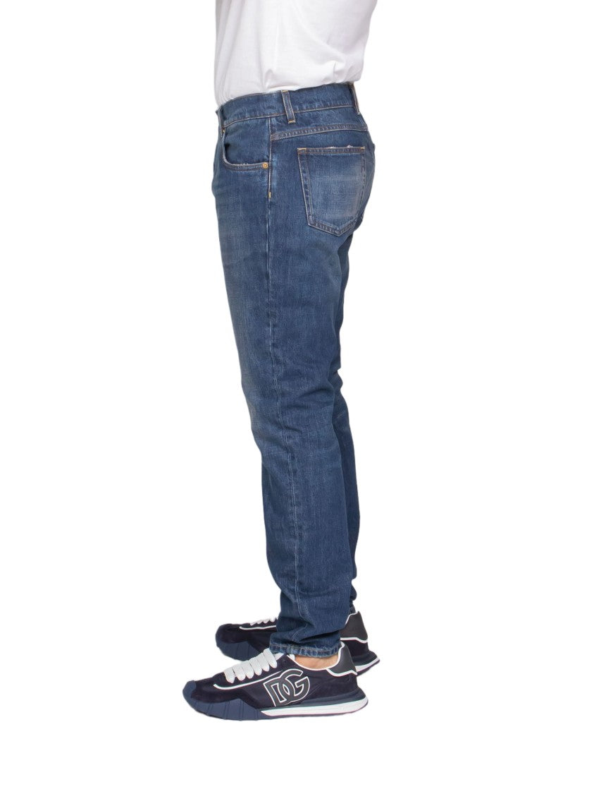 Dolce & Gabbana Straight-Leg Jeans With Traditional Five-Pocket Design