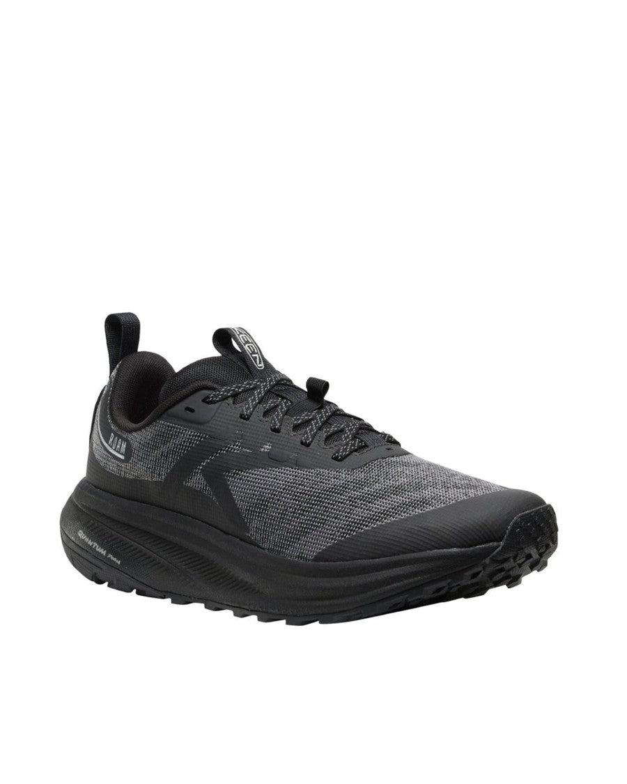 Keen Black Roam Low-Profile Mesh Trail Running Sneakers