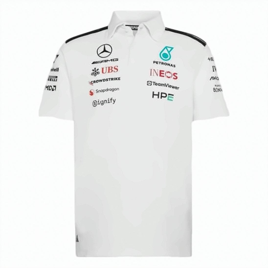 Adidas Short-Sleeved Polo Shirt With Classic Collar