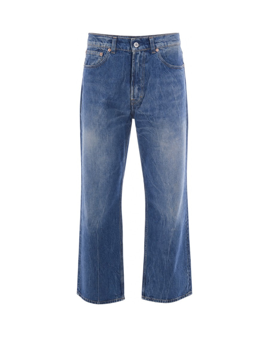 Our Legacy River Blue Wash Third Cut Relaxed Denim Jeans