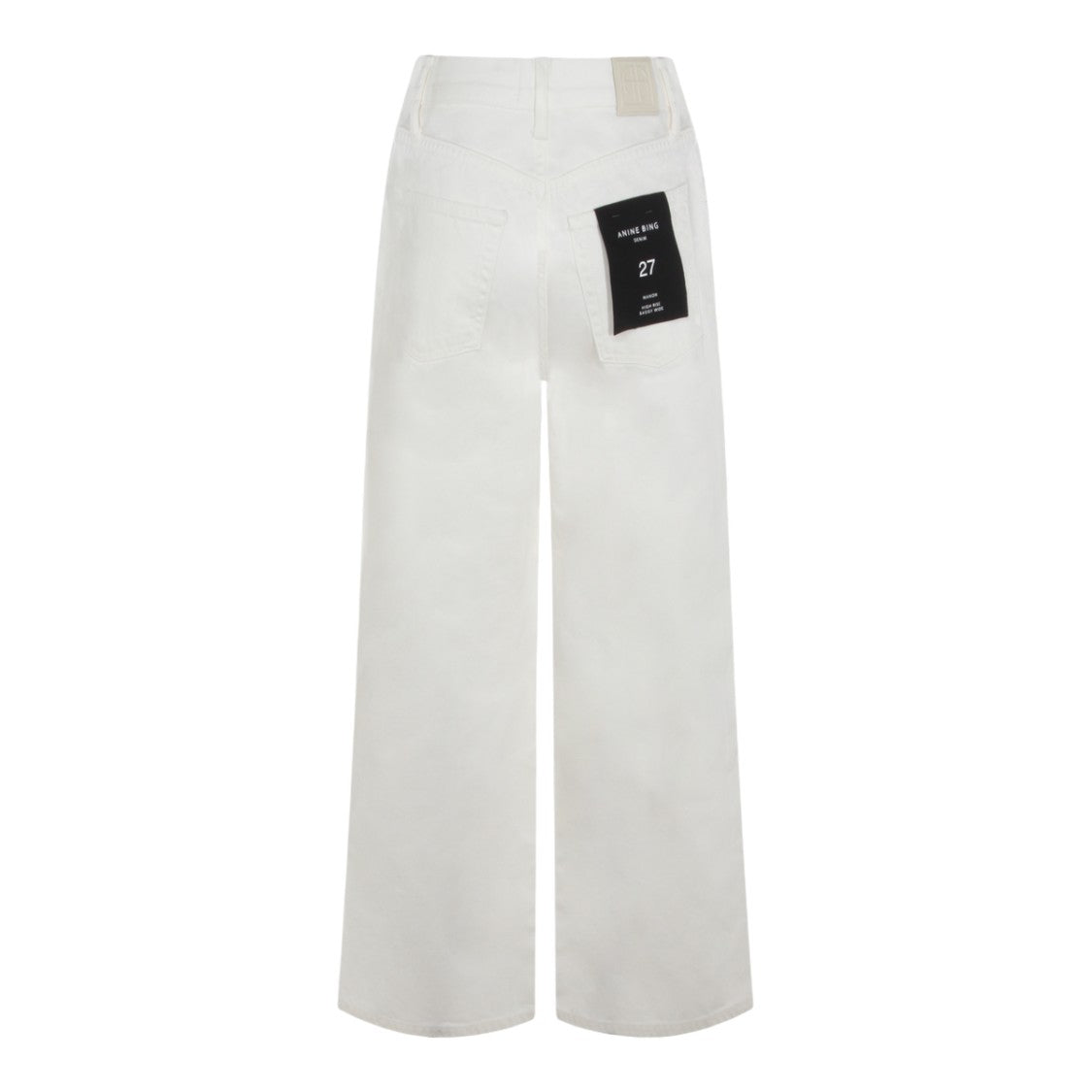 Anine Bing High-Waisted Wide-Leg Jeans With Aesthetic