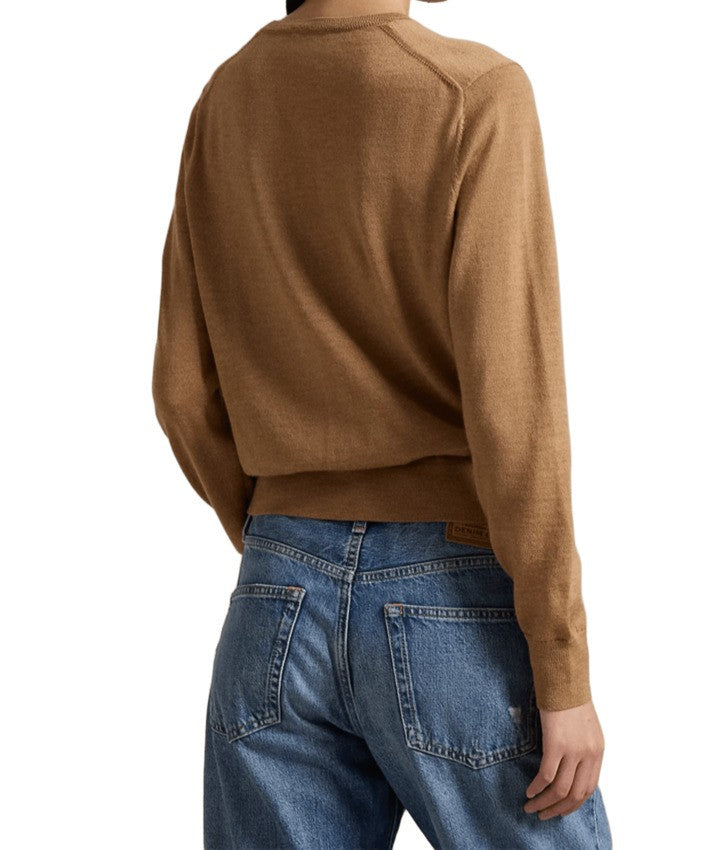 Polo Ralph Lauren Medium-Weight Italian Wool Crewneck Sweatshirt