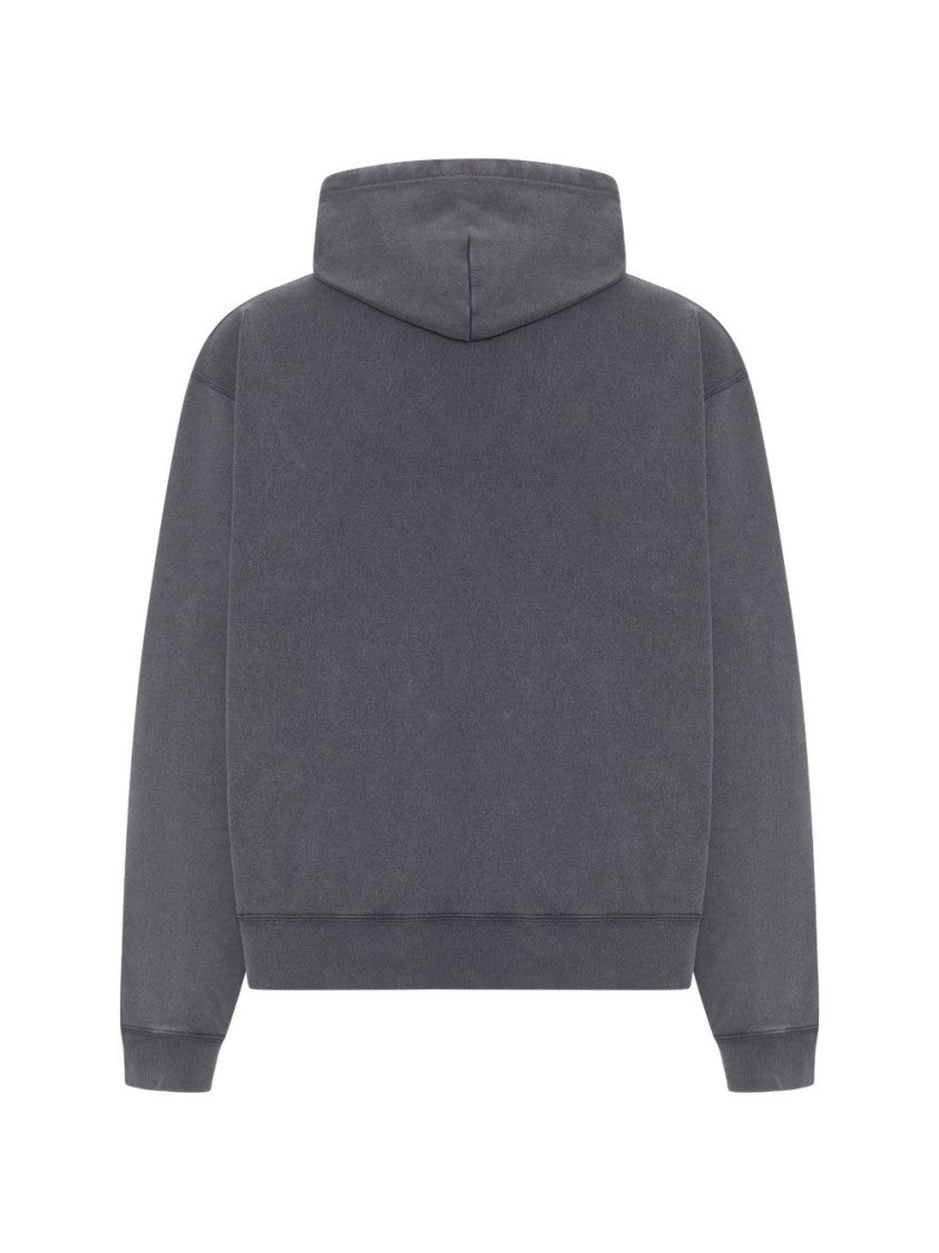 Balenciaga Washed Charcoal Grey Hoodie