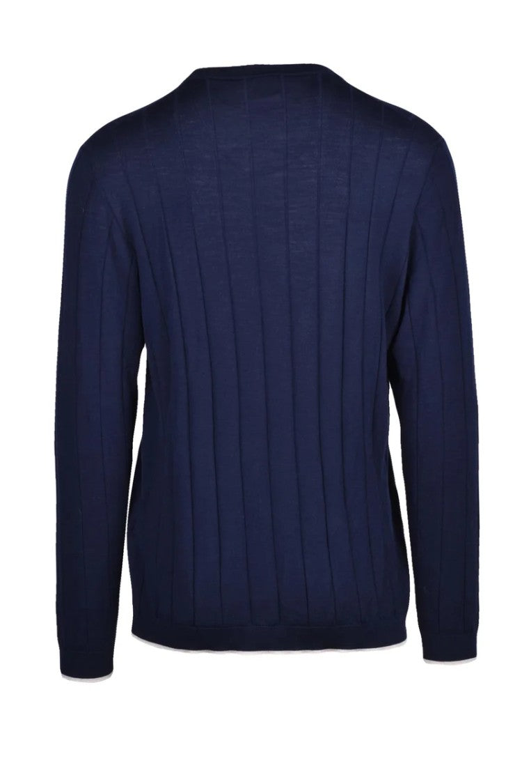 Eleventy Wool Crewneck Sweater